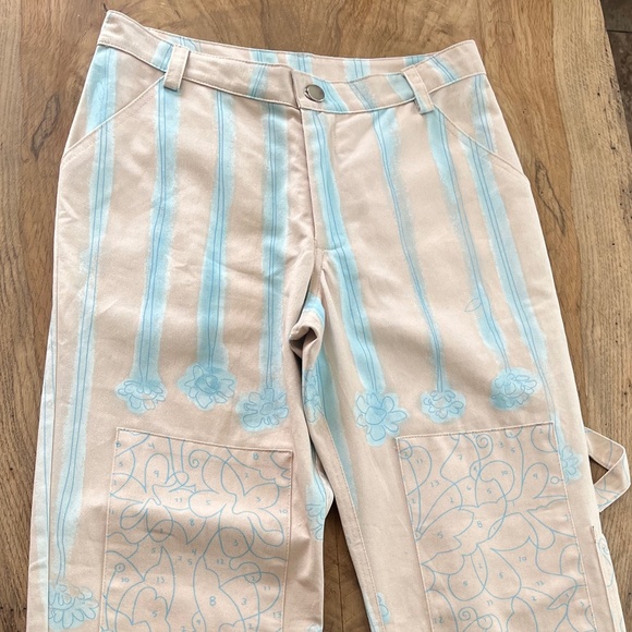 Collina Strada Multi Pastel Artistic Pants – NWT – Size S – $375 Retail 🦋